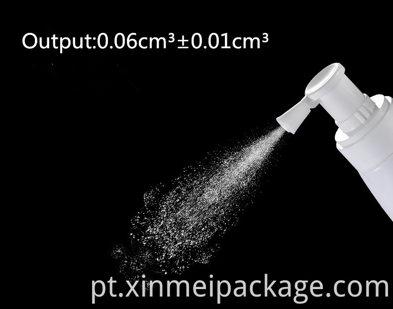 powder spray bottle pump